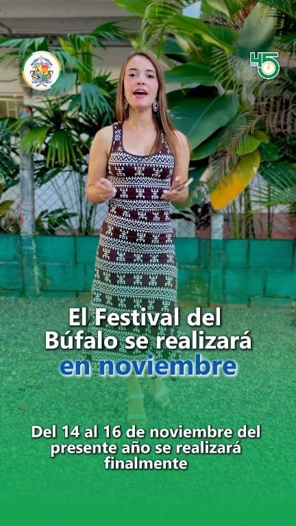 Hoy en 4⃣5⃣ Segundos⏳ 1⃣ El Festival del Búfalo se realizará en