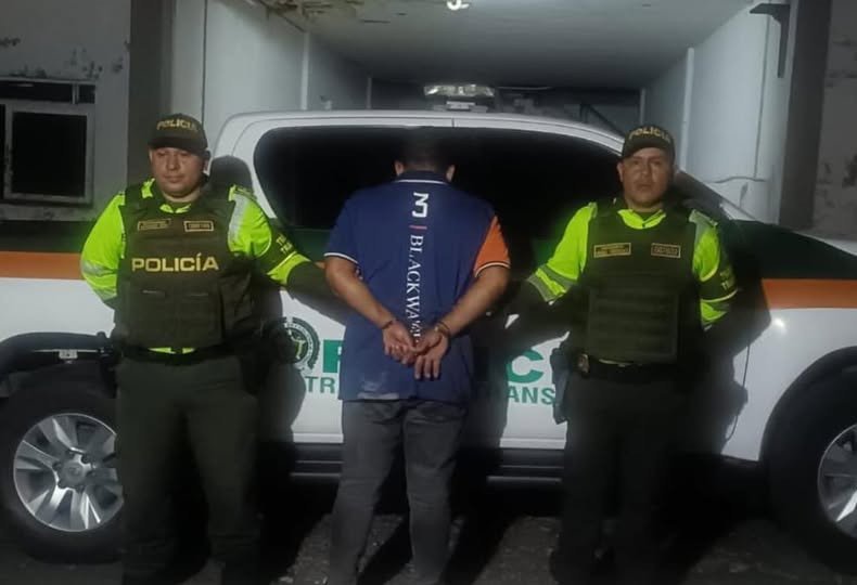 Capturado en Acacías por porte de estupefacientes En un operativo de la