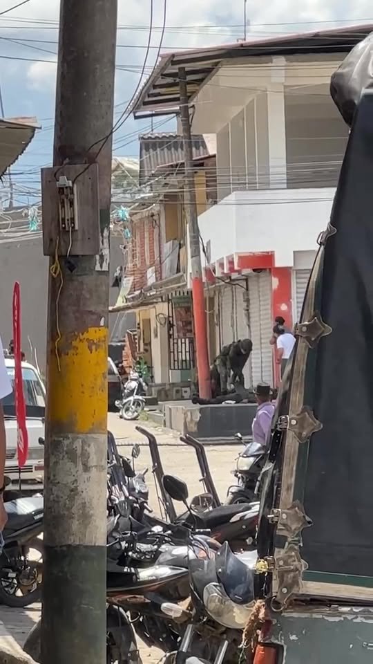 Departamento del Cauca. Morales. En Desarrollo Reportan Hostigamiento en la población al