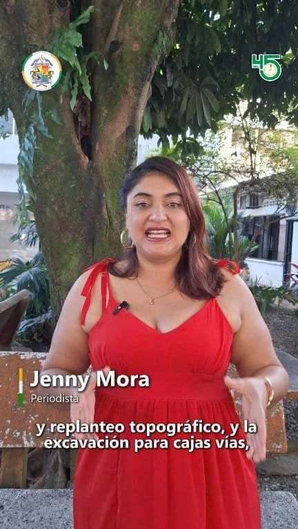 Hoy en 4⃣5⃣ Segundos⏳ 1⃣ Inició el proyecto de pavimentación de Villa