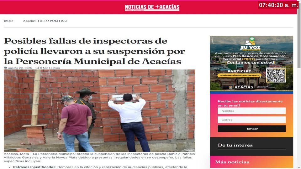 #Actualidad #Acacías #NoticiasDeAcacías Un hombre as3sinado la noche anterior en el barrio