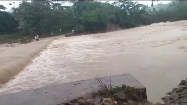 Tragedia en Aguazul, Casanare Una creciente súbita en la quebrada La Vegana,