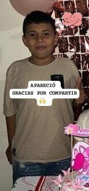 #BuenasNoticias Ya apareció Yared Santiago Guzmán Arciniegas, el menor que había sido