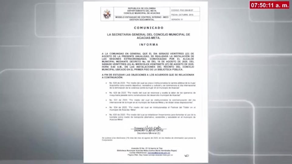 #TintoPolítico #Coaliciones #MesaDirectiva Estos son los nombres de los concejales de Acacías