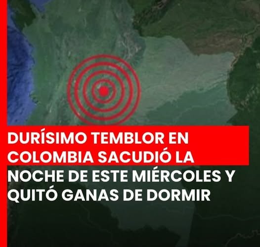 En que Ciudades sintieron el temblor de la noche de este miércoles?