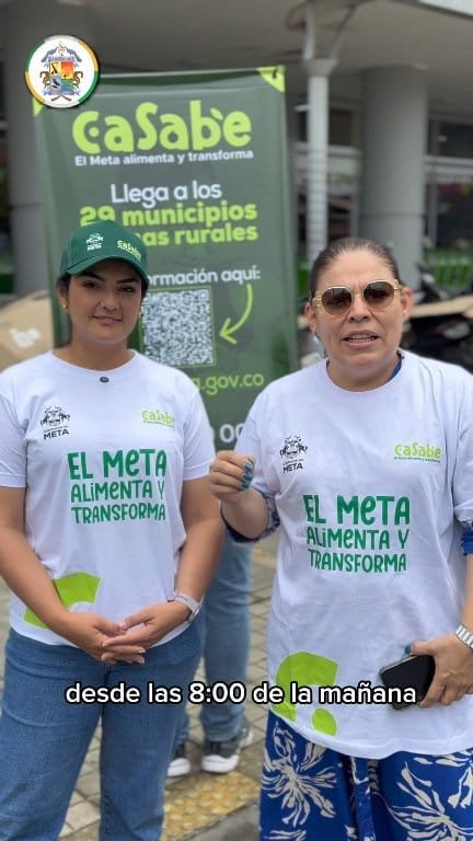 ¡Llega el programa alimentario 'CaSabe' a Acacías! Una iniciativa de la Gobernación