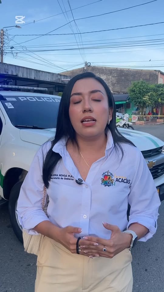 #alcaldíadeacacías Alcaldía de Acacías. La secretaria de Gobierno de Acacías, Valeria Novoa
