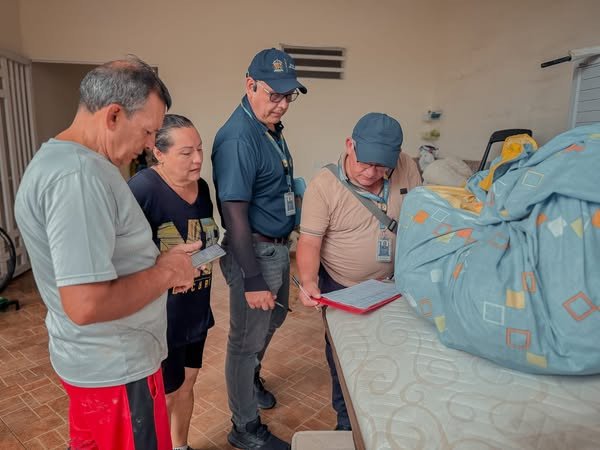 ¡Ya estamos visitando diferentes puntos y precisando las afectaciones por las intensas