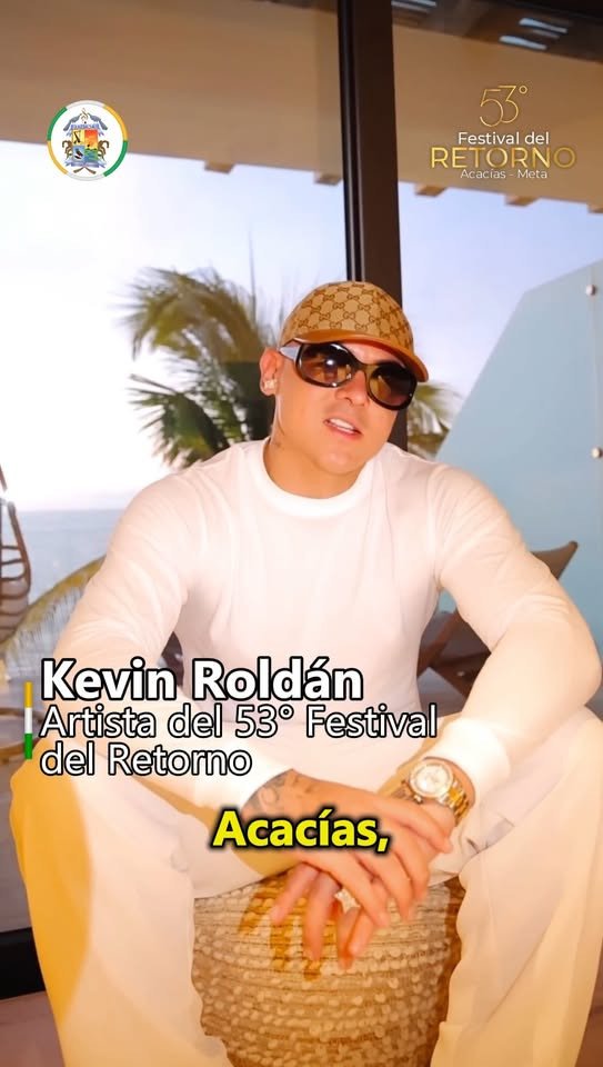 ¡Kevin Roldán en el Festival del Retorno de Acacías! El destacado artista