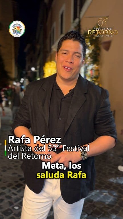 ¡Rafa Perez en el Festival del Retorno de Acacías! Uno de los