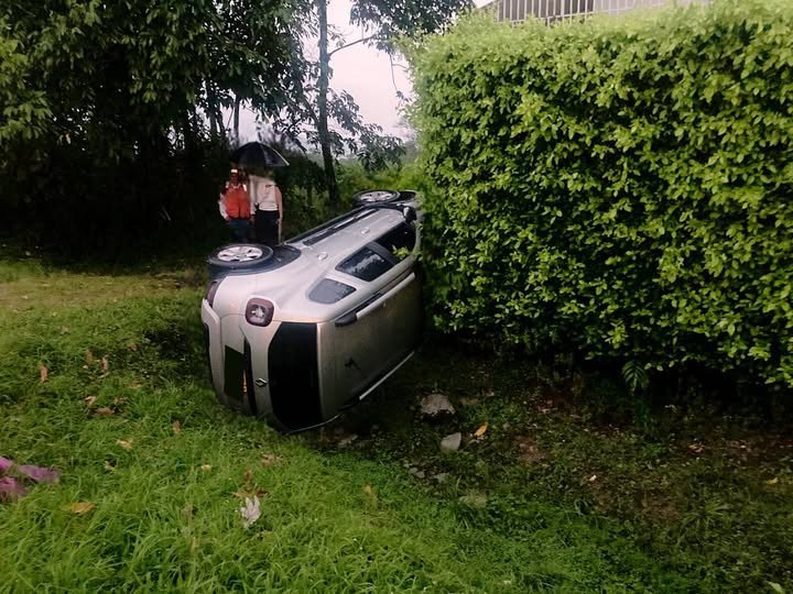 #Acacías #Accidente Una congestión vehicular se vivió en la tarde de este