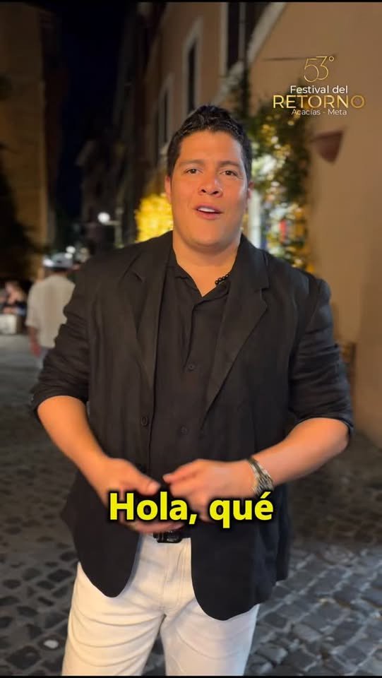 ¡Confirmado! Rafa Pérez llega al 53° Festival del Retorno en Acacías con