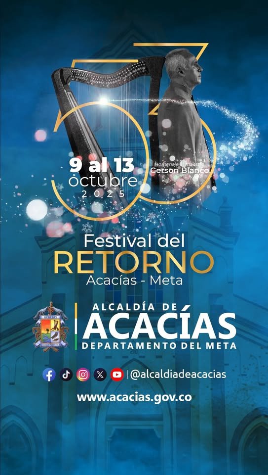 ¡Ana Del Castillo en el Festival del Retorno de Acacías! La vallenata