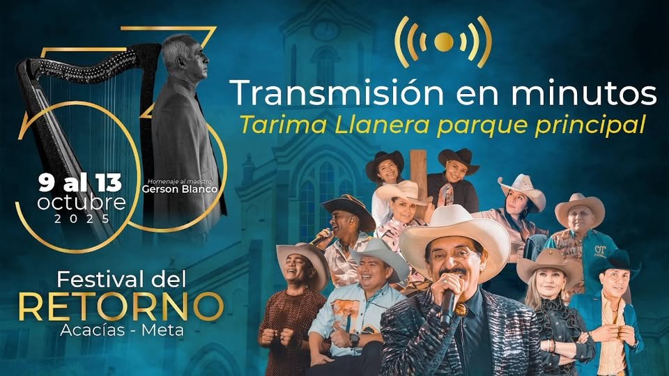 #EnVivo A esta hora transmitimos en directo desde la Tarima Llanera en
