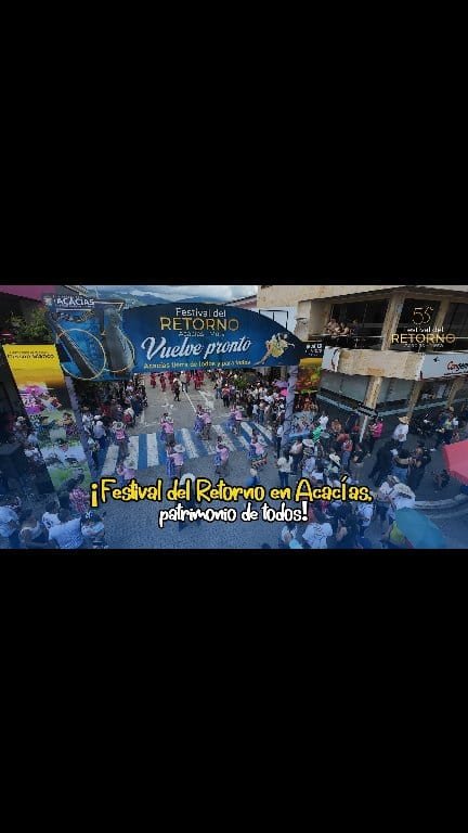 ¡Festival del Retorno de Acacías, patrimonio de todos!🫶 Con una fraternal sonrisa