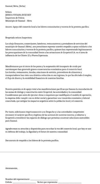 ¡Apoyemos al comercio en Guamal! Más de mil personas se verán afectadas