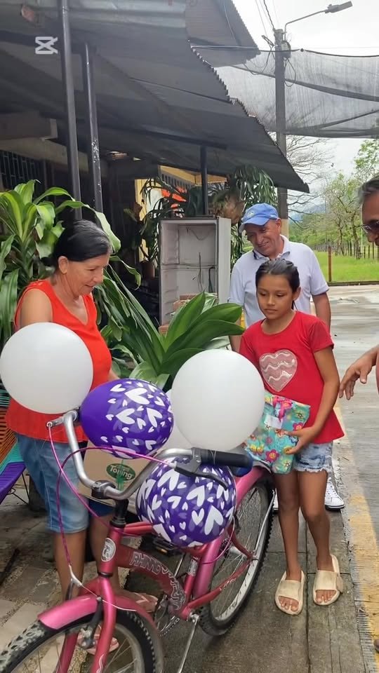 #HistoriasLindas #Solidaridad Gracias a las personas y empresas que hicieron posible cumplirle