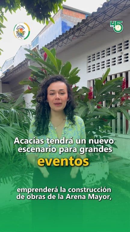 Hoy en 4⃣5⃣ Segundos⏳ 1⃣ Acacías tendrá un nuevo escenario para grandes