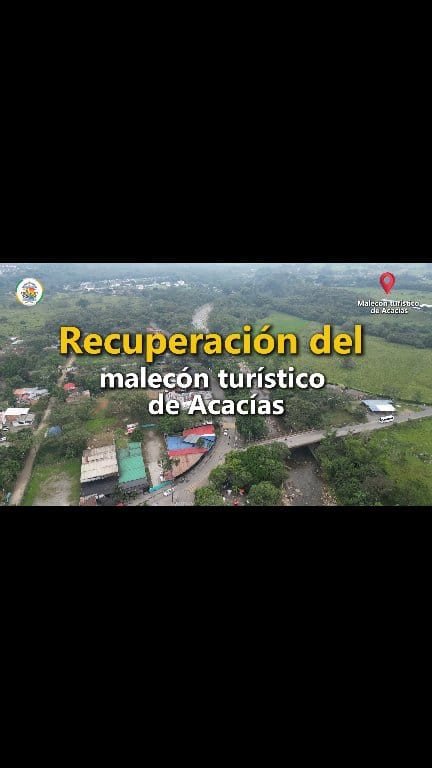 ¡Acacías recuperará la majestuosidad de su malecón turístico! Ese es el objetivo