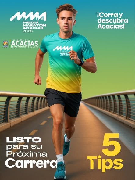¡ESTE DOMINGO SE VIVE LA MEDIA MARATÓN DE ACACÍAS! En este evento
