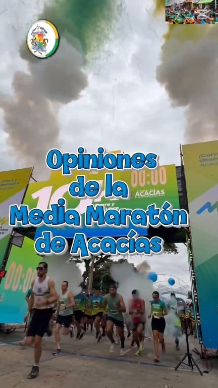 ¡LA MEDIA MARATÓN DE ACACÍAS FUE UN ÉXITO TOTAL! Las opiniones de
