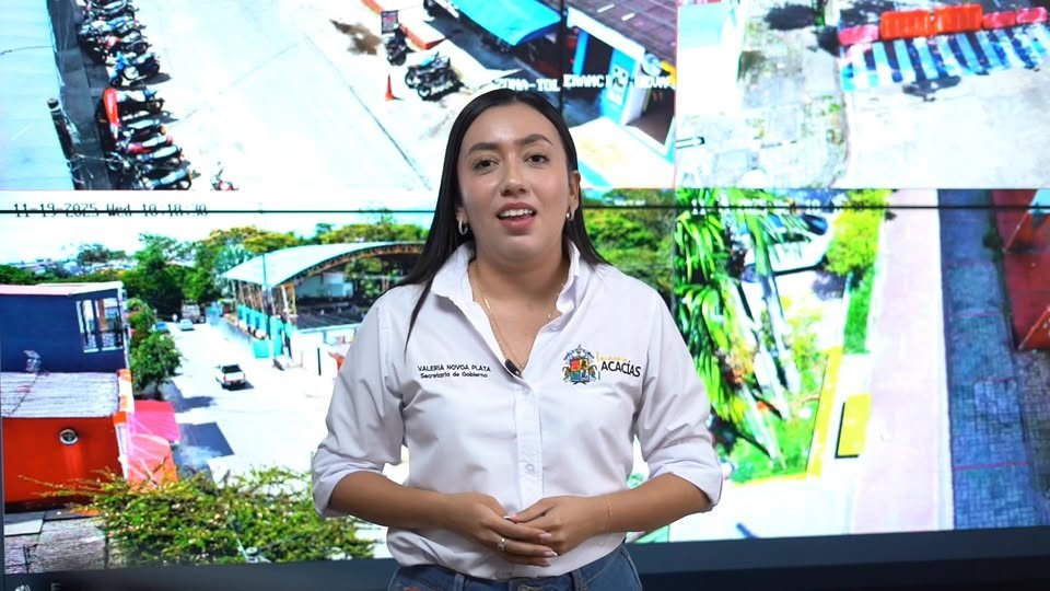 TECNOLOGÍA AL SERVICIO DE LA SEGURIDAD EN ACACÍAS Con el objetivo de