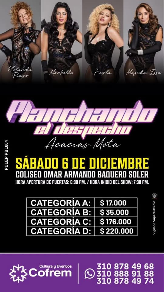 Evento musical de la Caja de Compensación Cofrem el próximo 6 de