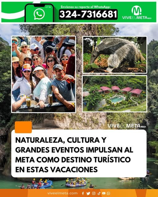 Del cañón del Güejar a los festivales de verano en Puerto Gaitán