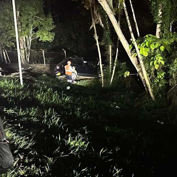 Hace pocos minutos se presentó un fuerte accidente en el río Orotoy
