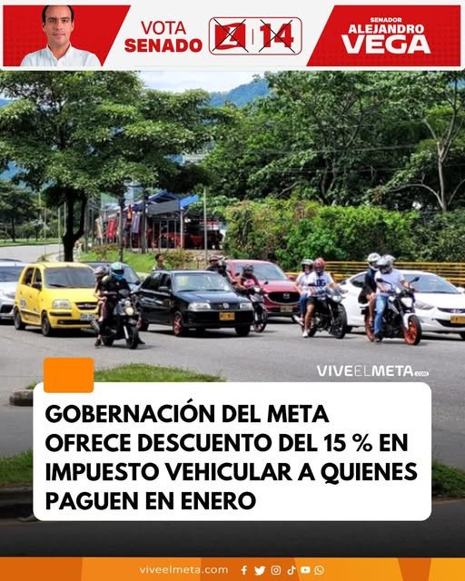 El beneficio aplica para carros y motos de más de 125 centímetros