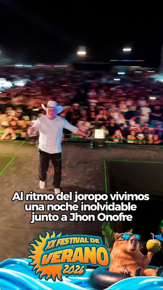 La música llanera hizo parte de la programación del Festival de Verano