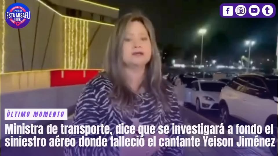 Ministra de transporte, dice que se investigará a fondo el siniestro aéreo