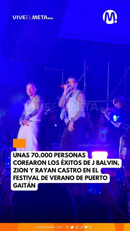 Cerca de unas 70.000 personas vibraron con el concierto de J Balvin