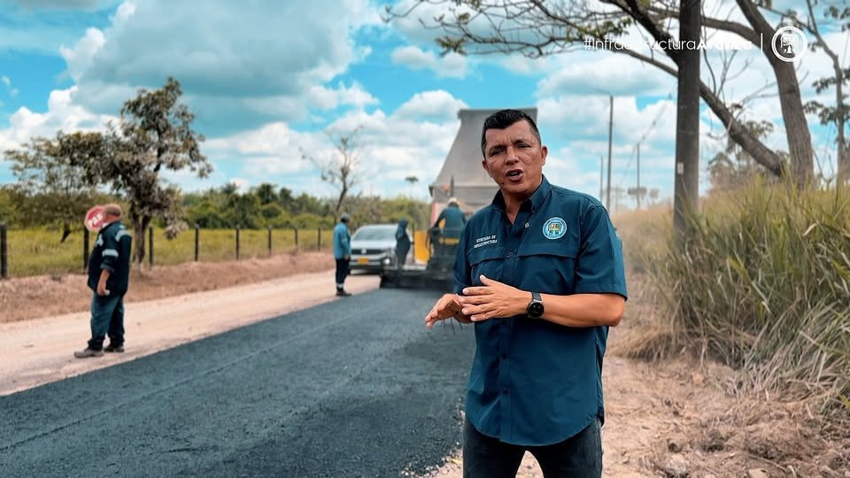 Avanzan los trabajos para mejorar la movilidad en el territorio. Hoy un