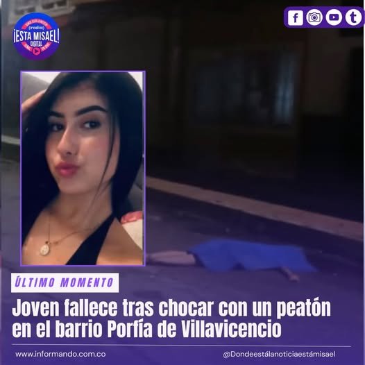 Joven fallece tras chocar con un peatón en el barrio Porfía de