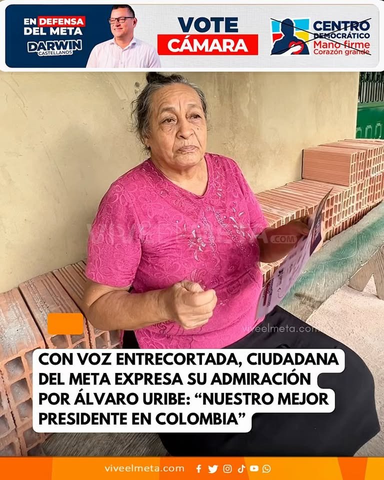 Flor Alicia Naranjo, habitante de la vereda Viso de Upía en el