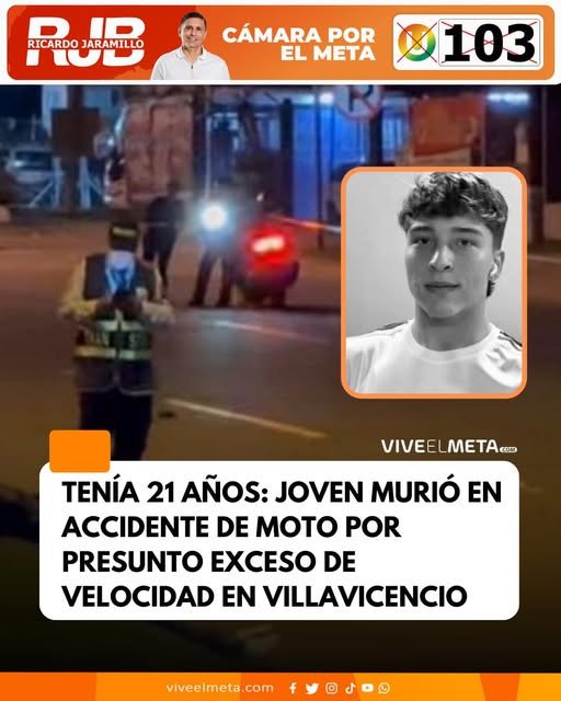 Como Johan Sebastián Ocampo Castro, de 21 años, fue identificado el joven
