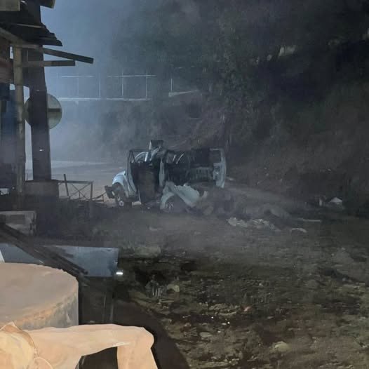 #ÚltimaHora | Explosión de vehículo cargado con cilindros sacude El Plateado, Argelia