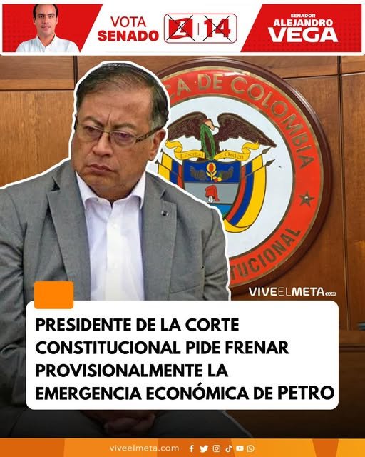 La solicitud busca suspender los efectos del decreto mientras la Sala Plena