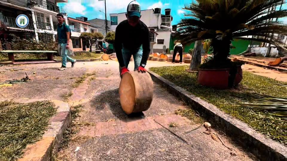 Empezamos este año con toda Inauguramos el polideportivo del barrio La Serranía,