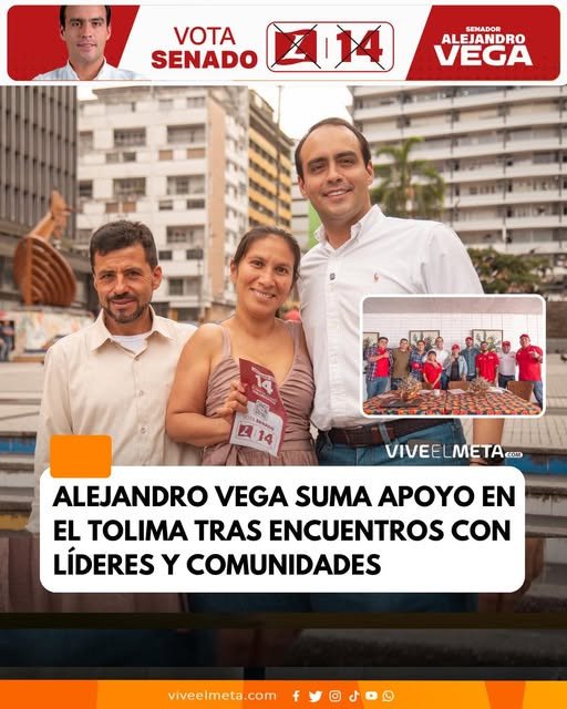 Las comunidades del Tolima ratificaron su respaldo a la campaña de Alejandro