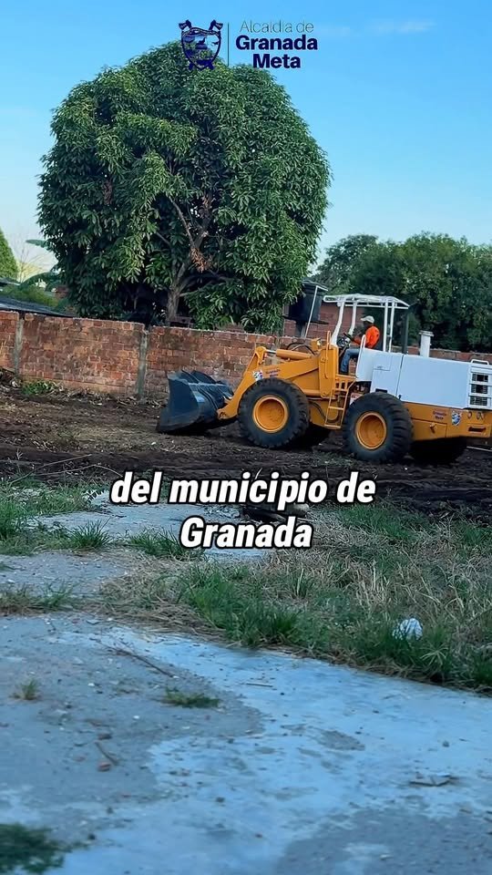 Granada recupera maquinaria clave para fortalecer la malla vial. Gracias a la