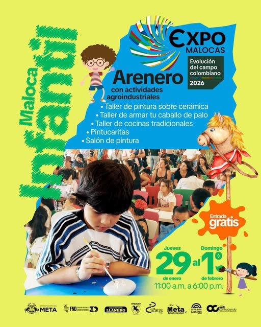 ¡En Expomalocas los niños también son protagonistas! El Arenero llega con actividades