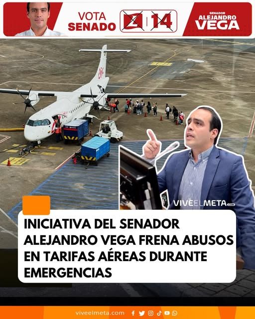 La gestión del senador liberal Alejandro Vega ante la Aeronáutica Civil logró