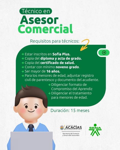 ¡EL FUTURO COMIENZA AQUÍ! Gracias al convenio con el SENA, llega una